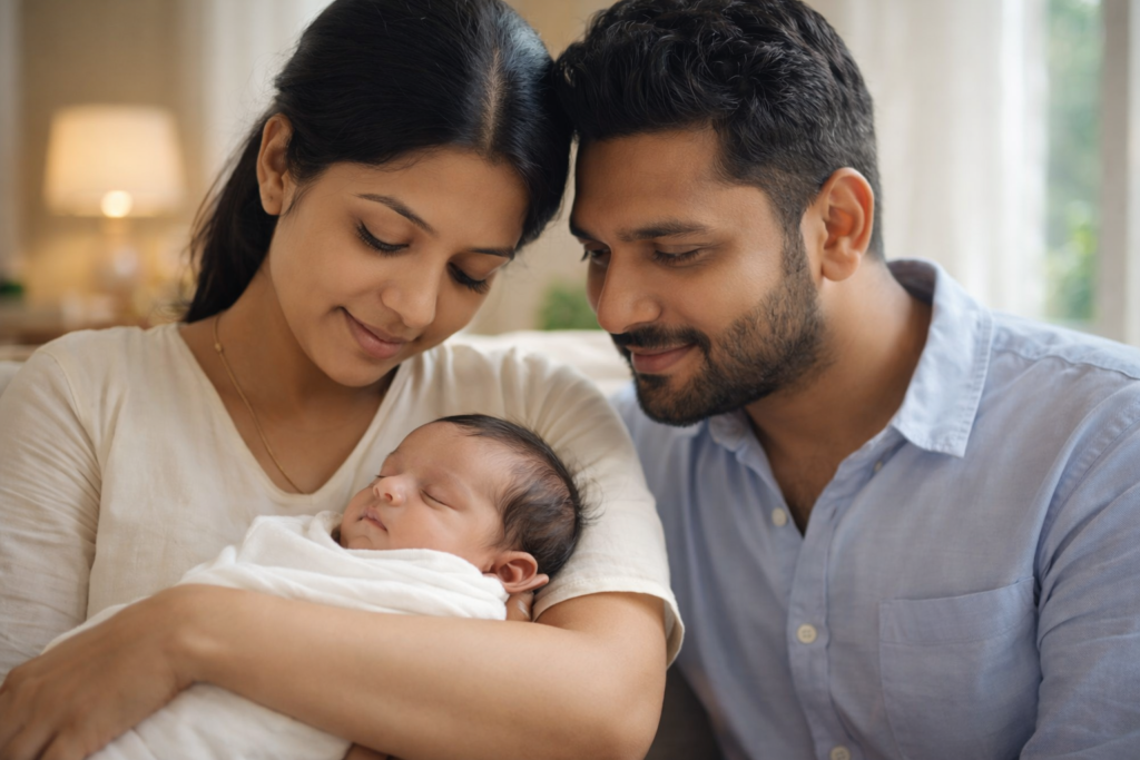 Newborn baby care tips for first time parents in India